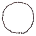 Mozambique Garnet Beaded Necklace 28 Inches 526.00 ctw - Sticky add to cart bar