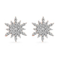 Diamond Accent Star Stud Earrings in Platinum & 14K Yellow Gold Over Sterling Silver - Sticky add to cart bar