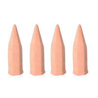 Set of 4 Terracotta Ceramic Self Watering Plant Feeder Spikes