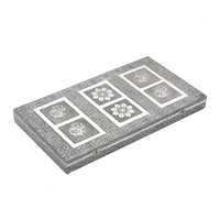 Largest Ever Hand Crafted Oxidized Rose Embossed Jewelry Box with Scratch Protection Interior