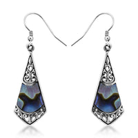 Ocean Peak Abalone Shell Earrings