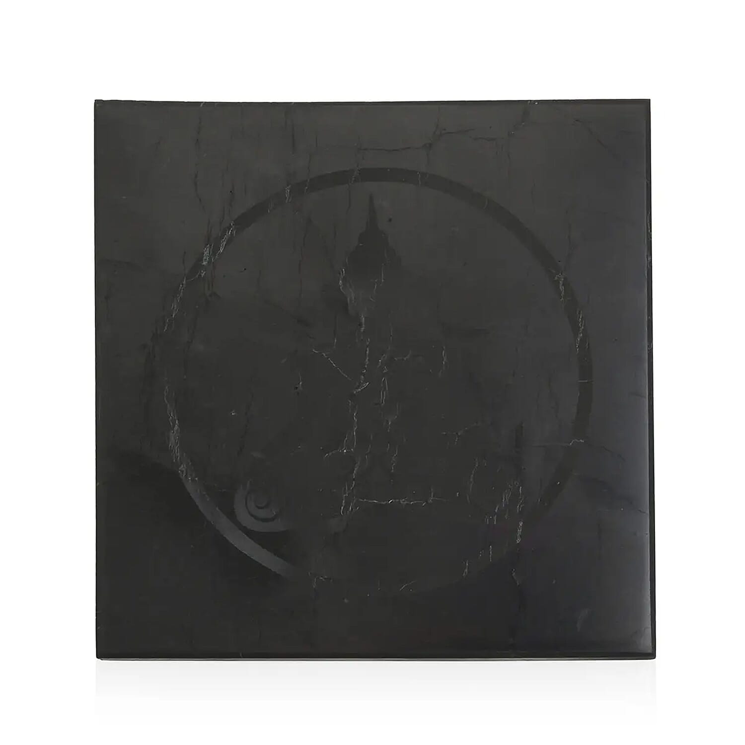 Shungite Buddha Engraved Tile 1185.00 ctw