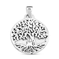 Sterling Silver Tree of Life Pendant 4.79 Grams - Sticky add to cart bar