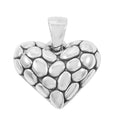 Sterling Silver Heart Pendant without Chain 2.85 Grams - Sticky add to cart bar