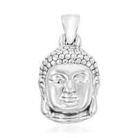 Buddha Pendant without Chain in Sterling Silver 2 Grams