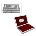 Ankur's Birthday Deal Handcrafted Aluminum Elephant Pattern Jewelry Box with Velvet Interior and Mirror (11x7.7x2) - Sticky add to cart bar