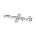 Elanza Simulated Diamond (0.38 Ct) Sterling Silver Pendant 0.38 ctw - Sticky add to cart bar