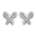 Elanza Simulated Diamond (0.44 Ct) Sterling Silver Earring 0.44 ctw - Sticky add to cart bar