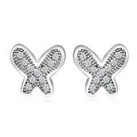 Elanza Simulated Diamond (0.44 Ct) Sterling Silver Earring 0.44 ctw