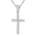 Elanza Simulated Diamond (2.33 Ct) Sterling Silver Necklace (Size 17 Adjustable) 2.33 ctw - Sticky add to cart bar