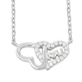Elanza Simulated Diamond (0.38 Ct) Sterling Silver Necklace (Size 17 Adjustable) 0.38 ctw - Sticky add to cart bar