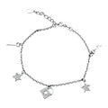 Elanza Simulated Diamond (0.74 Ct) Sterling Silver Bracelet (Size 7 Adjustable) 0.74 ctw - Sticky add to cart bar