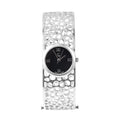 RACHEL GALLEY Swiss Movement Watch Bangle Bracelet in Sterling Silver with Stainless Steel Back (7.5 in) 52.10 Grams - Sticky add to cart bar