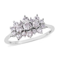 SGL Certified 10K White Gold G-H I3 Diamond Ring (Size 8.0) 1.00 ctw - Sticky add to cart bar