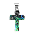 Cross Pendant in Sterling Silver - Sticky add to cart bar