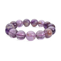 227.50 ctw Cacoxenite Beads Stretch Bracelet
