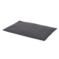 Dark Gray Soft Diatomite Bath Mat with Removable Cover