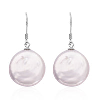 Keshi Pearl Earrings in Sterling Silver