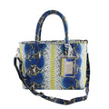 The Pelle Natural Python Collection Natural Python Leather Tote Bag with Detachable Strap - Sticky add to cart bar