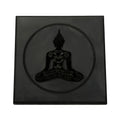 Shungite Polished Square Tile Flower of Life 100 MM Approximately 1499.00 ctw - Sticky add to cart bar