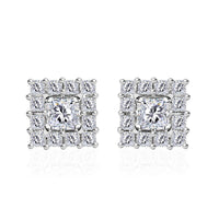 0.50 ctw Diamond G-H I3 Earrings in 10K White Gold