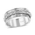D'Joy Spinner Band Ring in Sterling Silver (Size 9.0) 6.30 Grams - Sticky add to cart bar