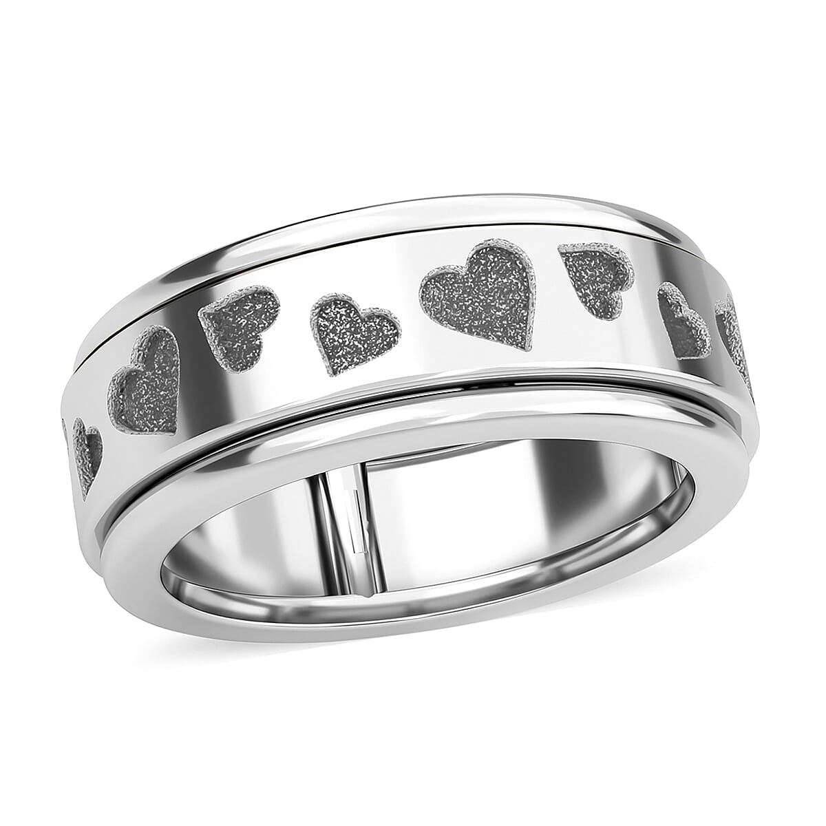 Turtle Band Ring in Sterling Silver 5 Grams