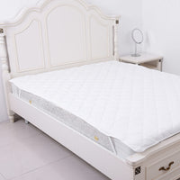 HOMESMART White Magnet Mattress Pad (60x80, 100% Cotton)