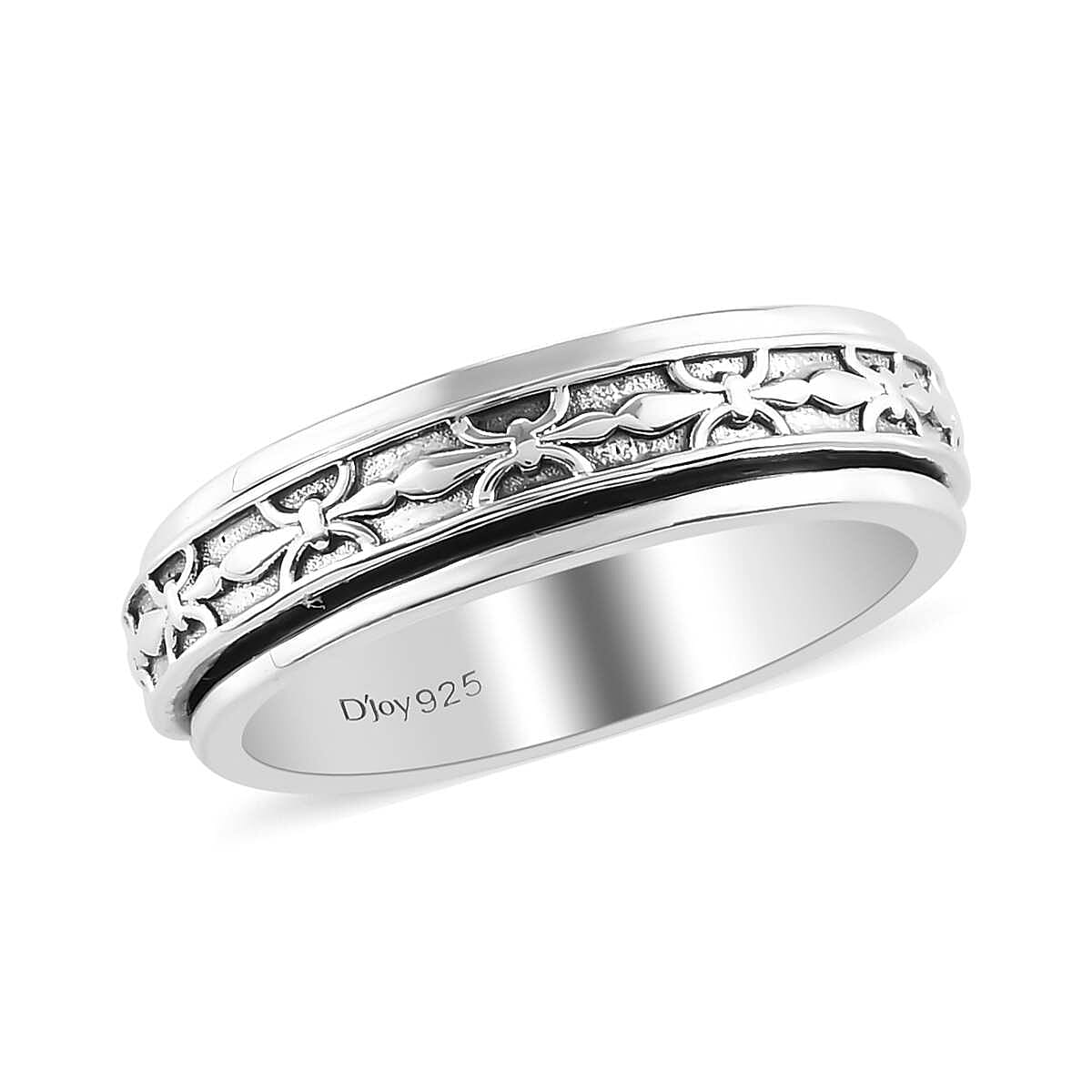 Spinner Ring in Sterling Silver 4 Grams