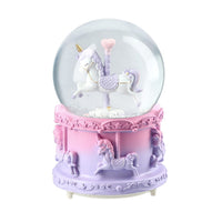 Christmas Musical Snow Globe-Guardian Angel (6x4"")