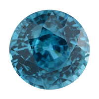 AAAA Ratanakiri Blue Zircon (Rnd 9.5 mm) 6.50 ctw