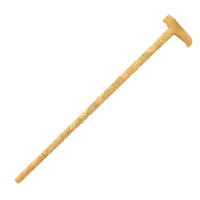 Brown Hand Carved Wooden Light Non-slip Detachable Walking Stick