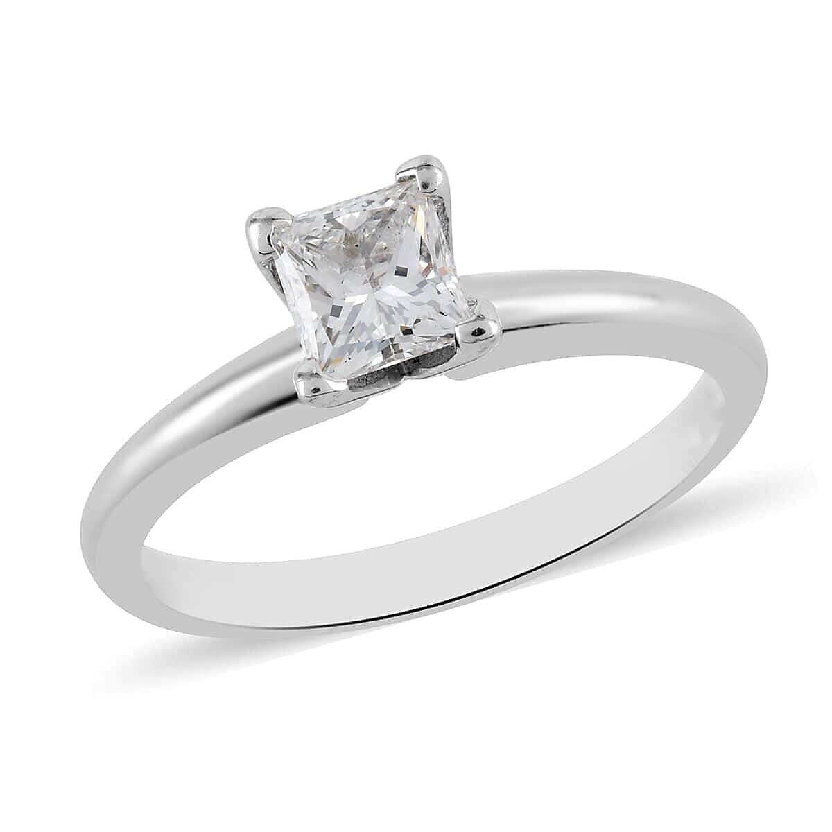 14K White Gold Diamond Ring 2.60 Grams 0.50 ctw