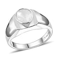 Polki Diamond Men's Ring in Platinum Over Sterling Silver (Size 10.0) 0.50 ctw - Sticky add to cart bar