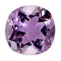 Rose De France Amethyst (Cush 12x12 mm) 5.81 ctw Loose Gemstone - Sticky add to cart bar