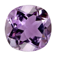 Rose De France Amethyst (Cush 12x12 mm) 5.81 ctw Loose Gemstone