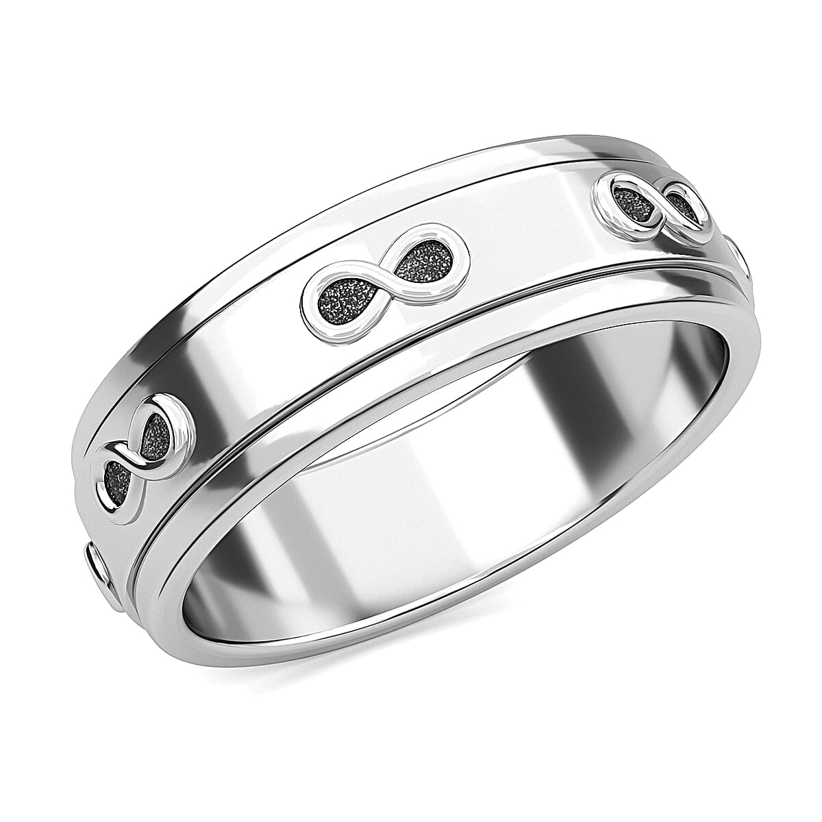 Turtle Band Ring in Sterling Silver 5 Grams