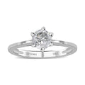 SGL Certified 10K Yellow Gold Diamond (G-H, I3) Solitaire Ring (Size 6.0) 1.00 ctw - Sticky add to cart bar