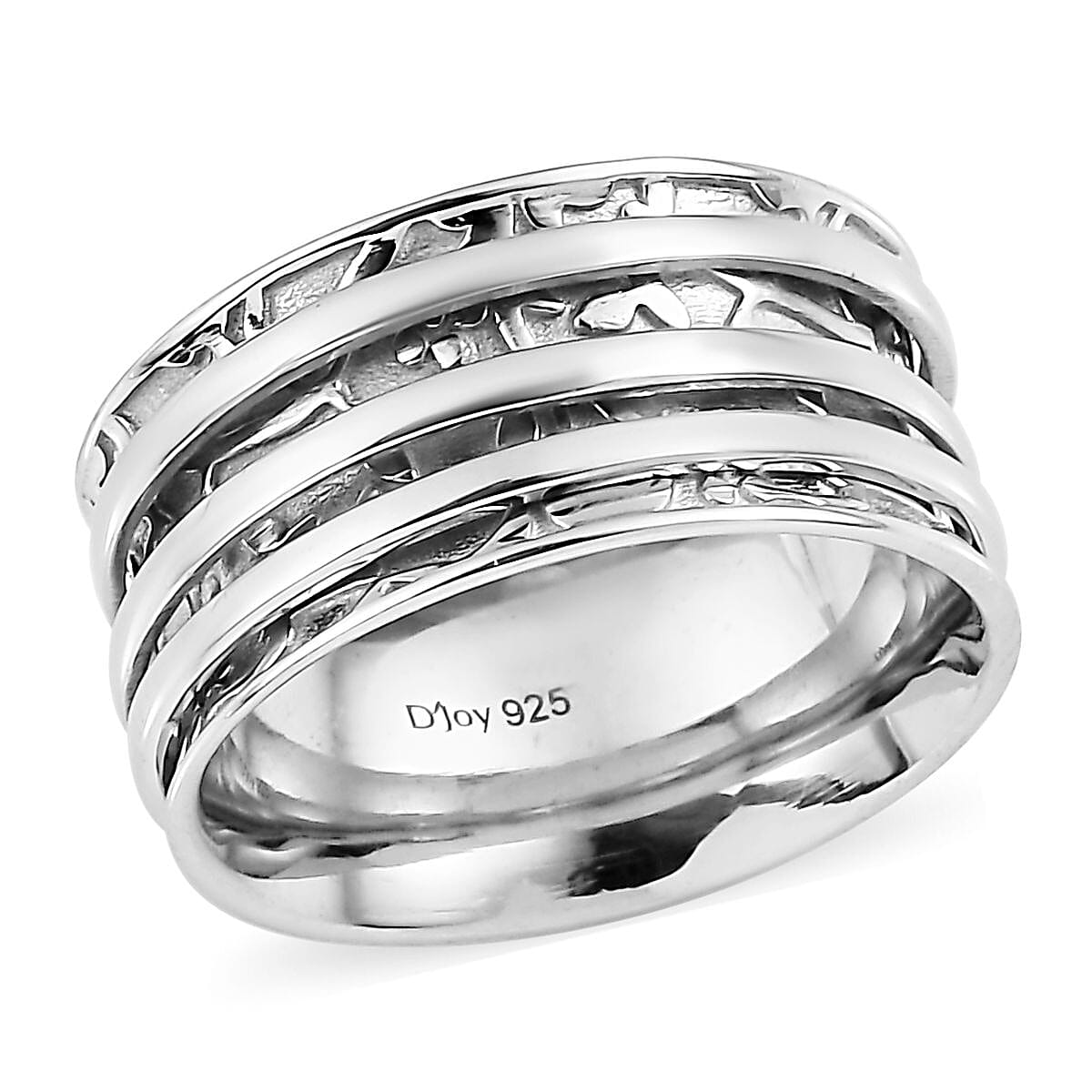 Sterling Silver Ring (Size 10.0) (7.15 g)