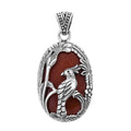 BALI LEGACY Green Jade Pendant iin Sterling Silver (8 g) 24.00 ctw - Sticky add to cart bar