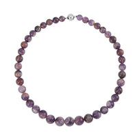 462 ctw Cacoxenite Beads Necklace 20 Inches in Sterling Silver