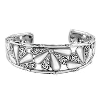 Bali Legacy Sterling Silver Cuff Bracelet (7.25 In) 39.80 Grams
