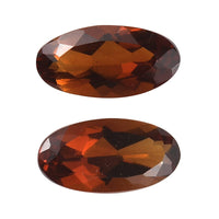 Brazilian Cherry Citrine Set of 2 (Ovl 8x4 mm) 1.01 ctw Loose Gemstone