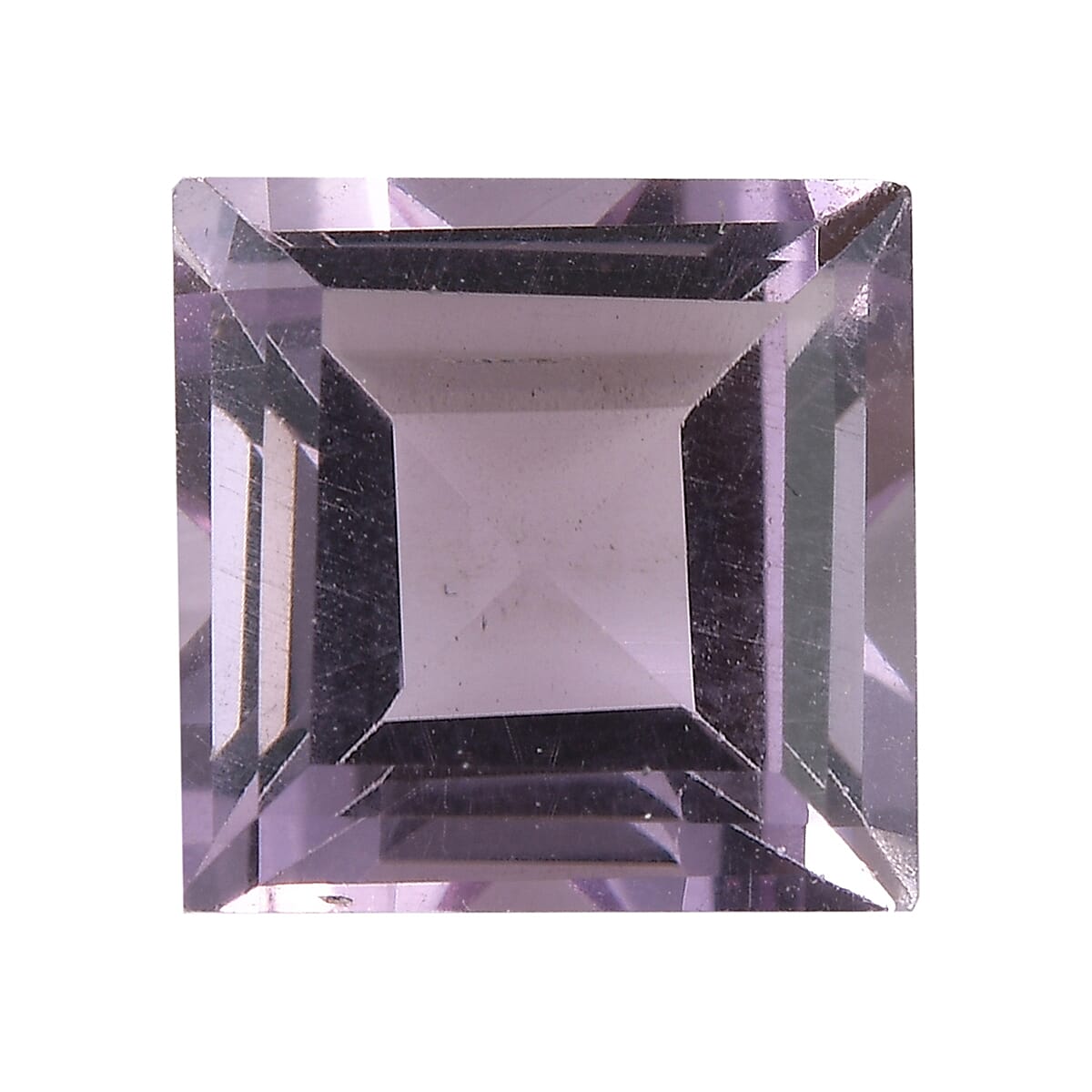 Rose De France Amethyst (Sqr 9 mm) 2.88 ctw Loose gemstone