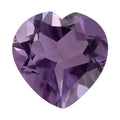 AA Rose De France Amethyst (Hrt 8 mm) 1.37 ctw Loose Gemstone - Sticky add to cart bar
