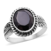 BALI LEGACY Elite Shungite Ring in Sterling Silver 3.25 ctw