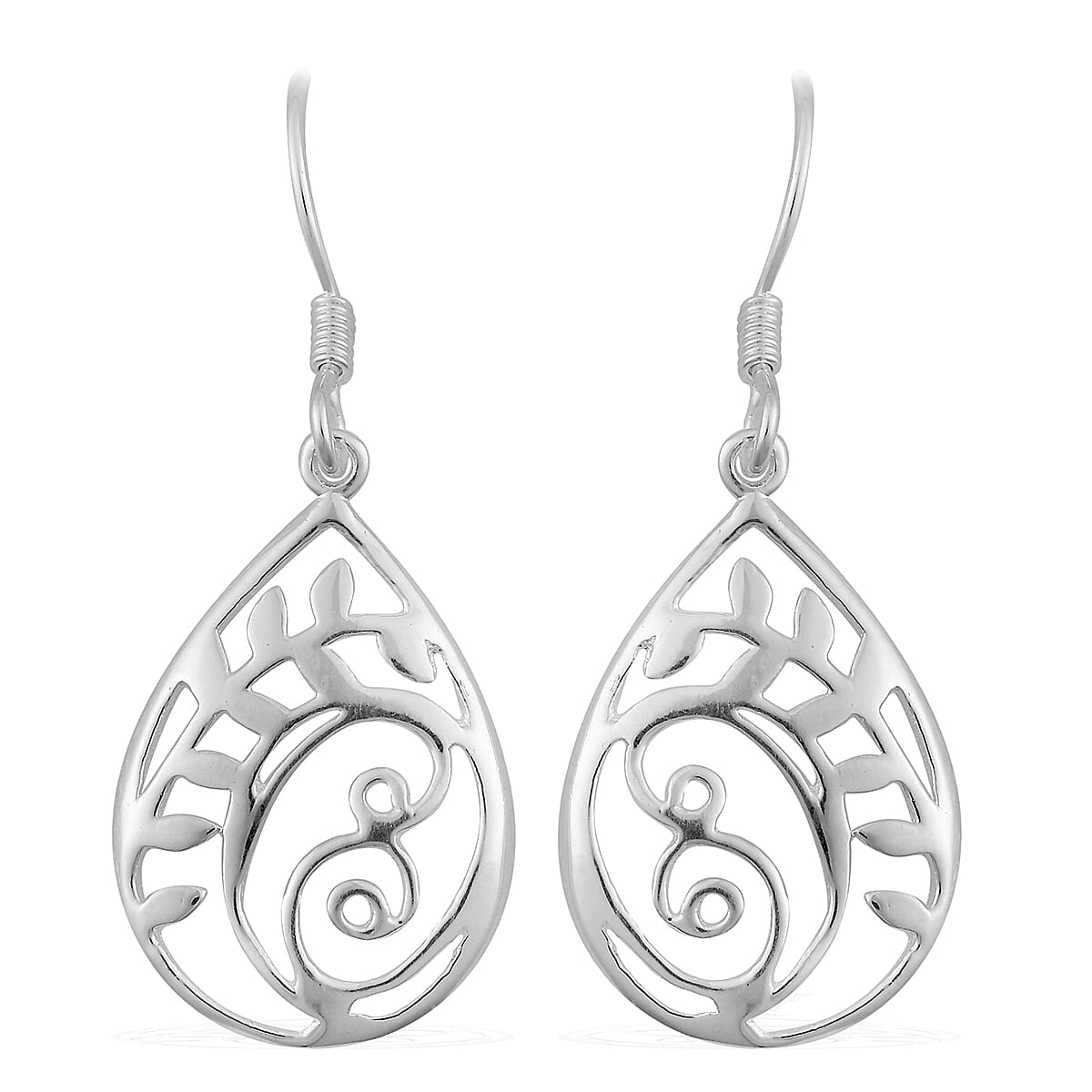 Sterling Silver Dangling Earrings 4.45 Grams