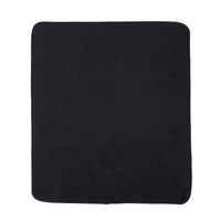 Set of 4 Gray Polyester Reversible Dish Drying Mat (16x18)