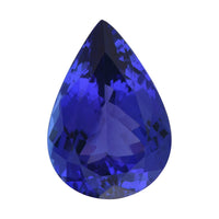 Certified AAAA VIVID Tanzanite (Pear Free Size) 7.00 ctw