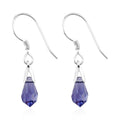 Emerald Crystal Fancy Earrings in Sterling Silver - Sticky add to cart bar